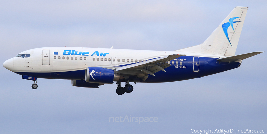 Blue Air Boeing 737-5L9 (YR-BAG) | Photo 364943