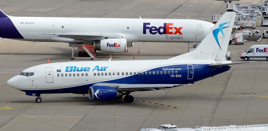 Blue Air Boeing 737-5L9 (YR-BAG) | Photo 339804