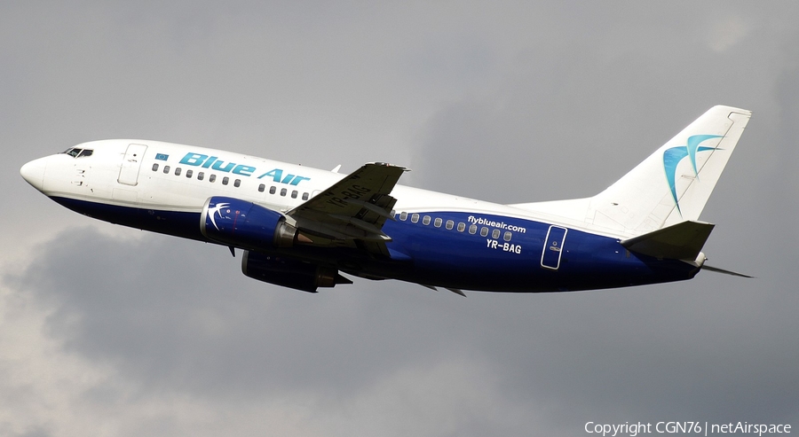 Blue Air Boeing 737-5L9 (YR-BAG) | Photo 393061