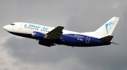 Blue Air Boeing 737-5L9 (YR-BAG) at  Cologne/Bonn, Germany