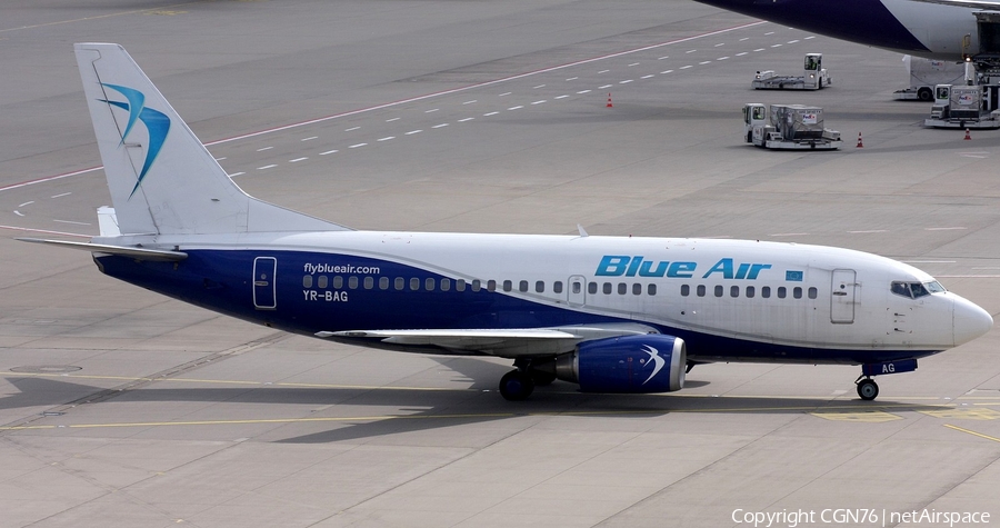 Blue Air Boeing 737-5L9 (YR-BAG) | Photo 441538
