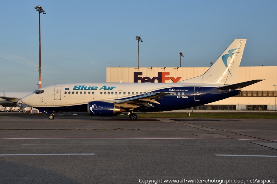 Blue Air Boeing 737-5L9 (YR-BAG) | Photo 456863