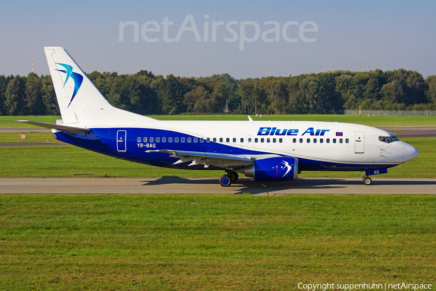 Blue Air Boeing 737-5L9 (YR-BAG) | Photo 123467