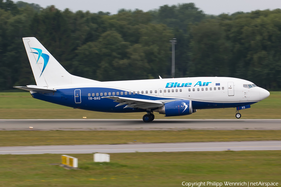 Blue Air Boeing 737-5L9 (YR-BAG) | Photo 267332