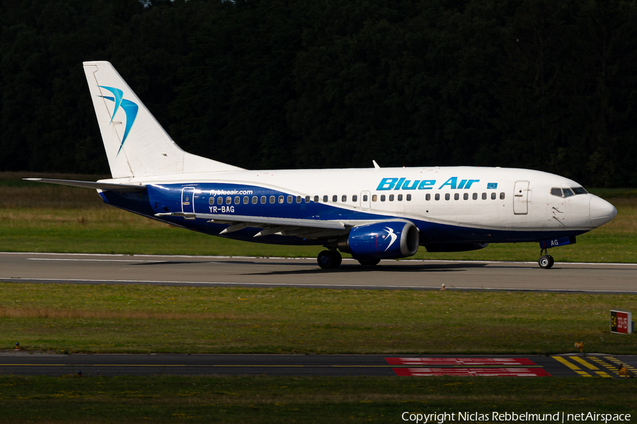 Blue Air Boeing 737-5L9 (YR-BAG) | Photo 393730