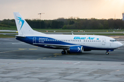 Blue Air Boeing 737-5L9 (YR-BAG) at  Hamburg - Fuhlsbuettel (Helmut Schmidt), Germany