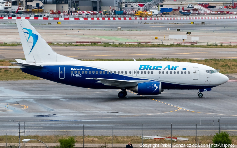 Blue Air Boeing 737-5L9 (YR-BAG) | Photo 339948
