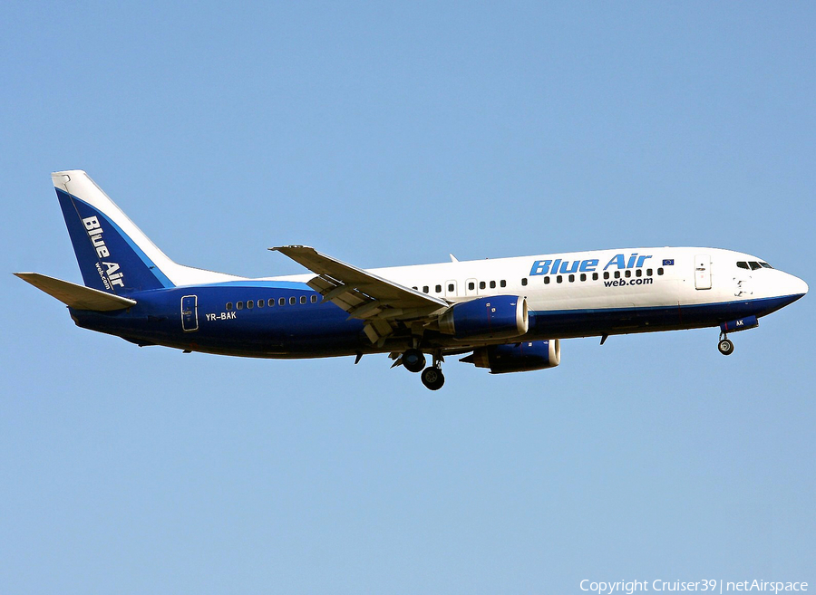 Blue Air Boeing 737-430 (YR-BAK) | Photo 75168