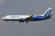 Blue Air Boeing 737-430 (YR-BAK) at  Brussels - International, Belgium