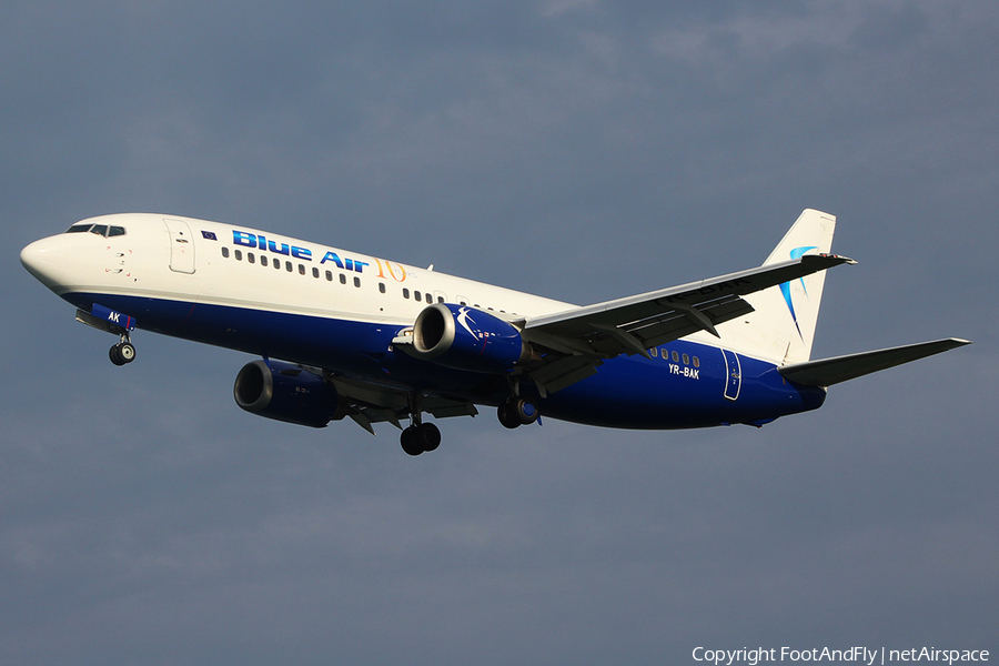 Blue Air Boeing 737-430 (YR-BAK) | Photo 148024