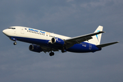 Blue Air Boeing 737-430 (YR-BAK) at  Corfu - International, Greece