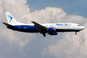 Blue Air Boeing 737-430 (YR-BAK) at  Rome - Fiumicino (Leonardo DaVinci), Italy