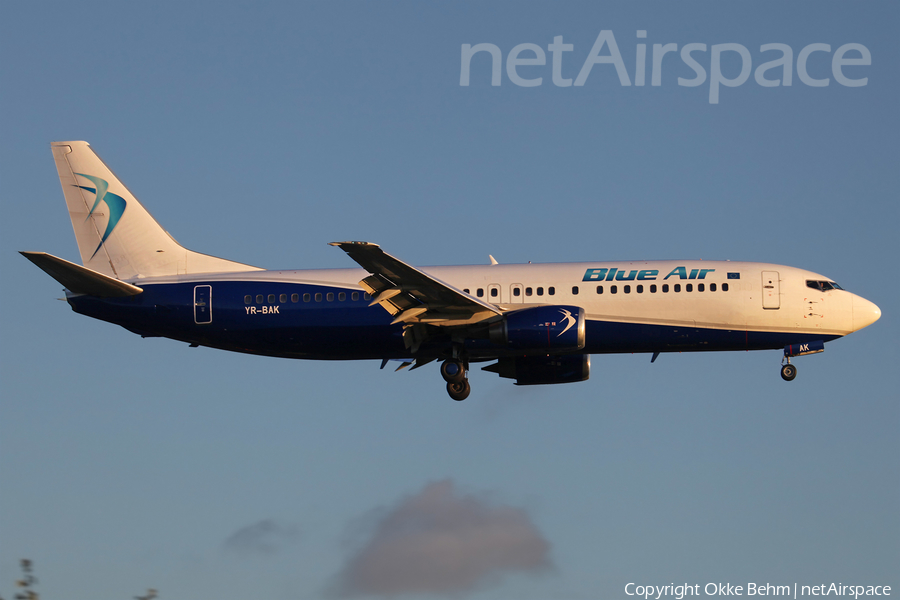 Blue Air Boeing 737-430 (YR-BAK) | Photo 191684