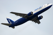 Blue Air Boeing 737-430 (YR-BAK) at  Stuttgart, Germany