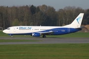 Blue Air Boeing 737-42C (YR-BAO) at  Hamburg - Fuhlsbuettel (Helmut Schmidt), Germany