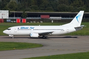 Blue Air Boeing 737-3Y0 (YR-BAP) at  Hamburg - Fuhlsbuettel (Helmut Schmidt), Germany