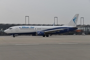 Blue Air Boeing 737-4D7 (YR-BAQ) at  Cologne/Bonn, Germany