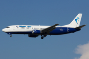 Blue Air Boeing 737-4D7 (YR-BAQ) at  Rome - Fiumicino (Leonardo DaVinci), Italy