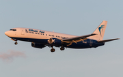 Blue Air Boeing 737-430 (YR-BAS) at  Rome - Fiumicino (Leonardo DaVinci), Italy