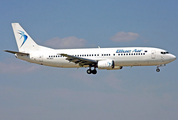 Blue Air Boeing 737-430 (YR-BAS) at  Hamburg - Fuhlsbuettel (Helmut Schmidt), Germany