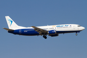 Blue Air Boeing 737-405 (YR-BAZ) at  Rome - Fiumicino (Leonardo DaVinci), Italy