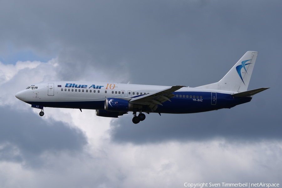 Blue Air Boeing 737-405 (YR-BAZ) | Photo 102891