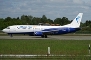 Blue Air Boeing 737-405 (YR-BAZ) at  Hamburg - Fuhlsbuettel (Helmut Schmidt), Germany