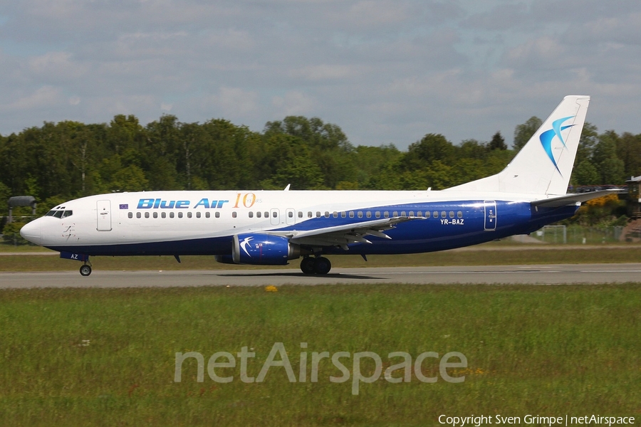 Blue Air Boeing 737-405 (YR-BAZ) | Photo 77041