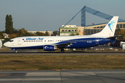 Blue Air Boeing 737-405 (YR-BAZ) at  Bucharest - Henri Coanda International, Romania