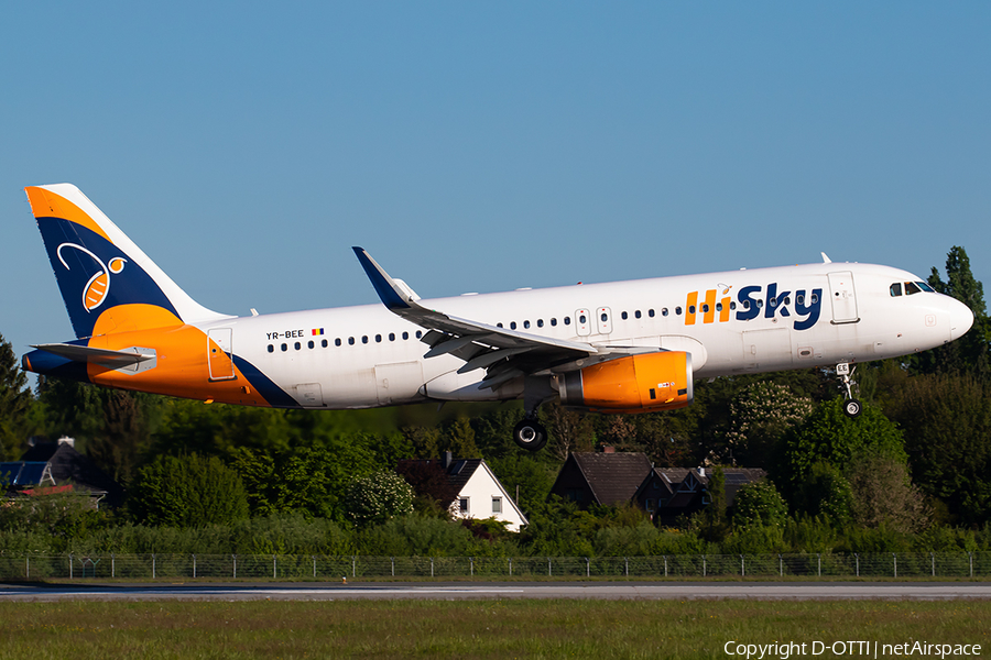 HiSky Europe Airbus A320-232 (YR-BEE) | Photo 679287