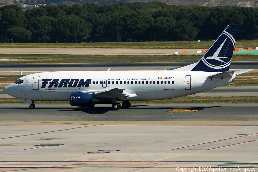 TAROM Boeing 737-38J (YR-BGD) | Photo 310192