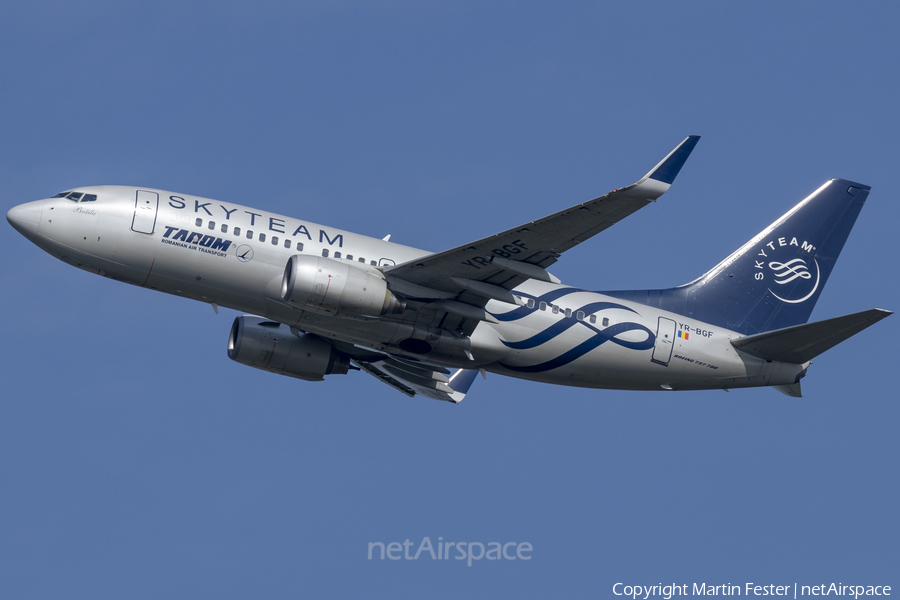 TAROM Boeing 737-78J (YR-BGF) | Photo 487581