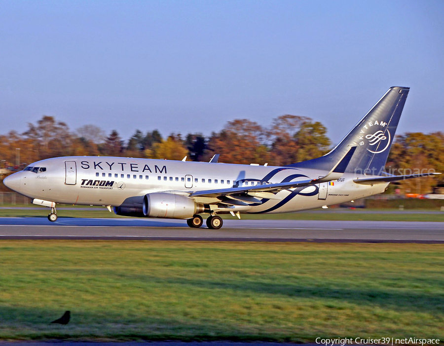 TAROM Boeing 737-78J (YR-BGF) | Photo 382045