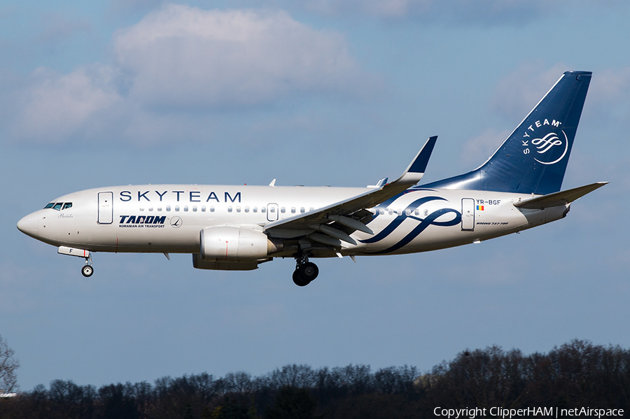 TAROM Boeing 737-78J (YR-BGF) | Photo 153485