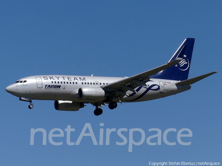 TAROM Boeing 737-78J (YR-BGF) | Photo 174738
