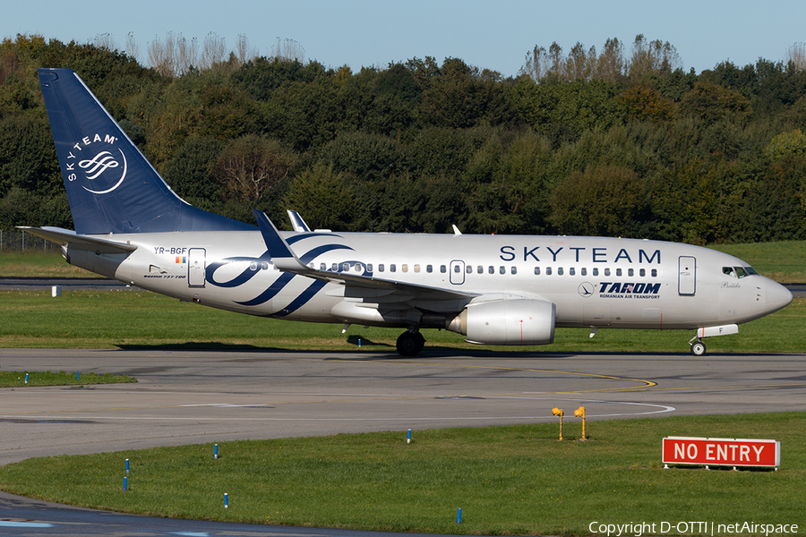 TAROM Boeing 737-78J (YR-BGF) | Photo 192136