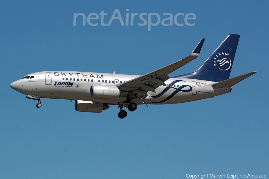 TAROM Boeing 737-78J (YR-BGF) | Photo 203291