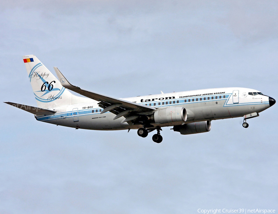 TAROM Boeing 737-78J (YR-BGG) | Photo 388033