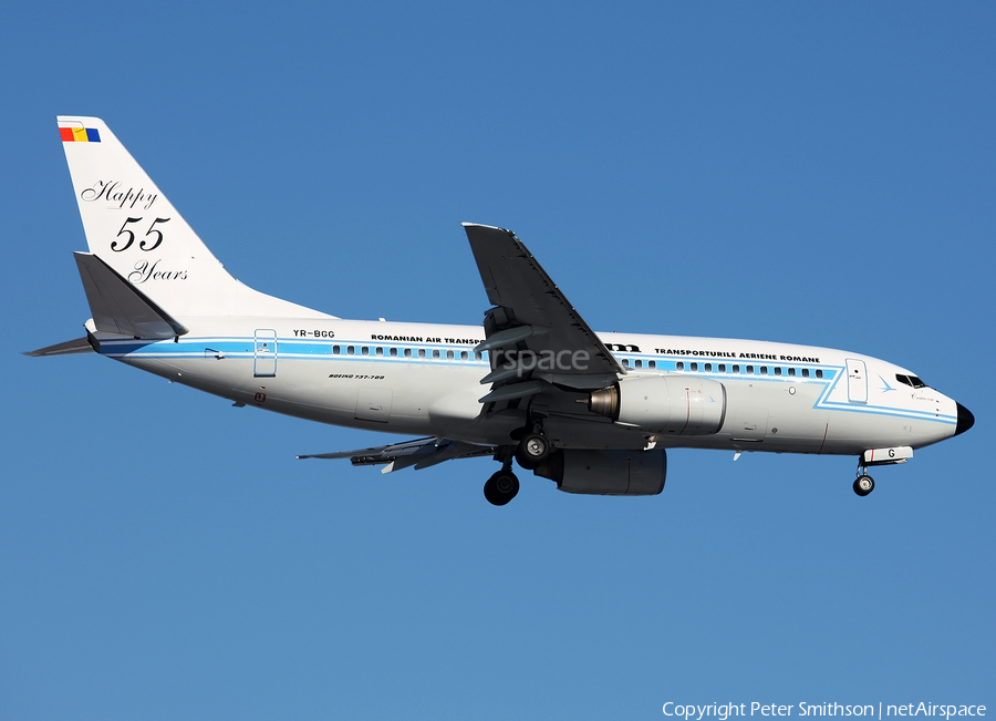 TAROM Boeing 737-78J (YR-BGG) | Photo 408242