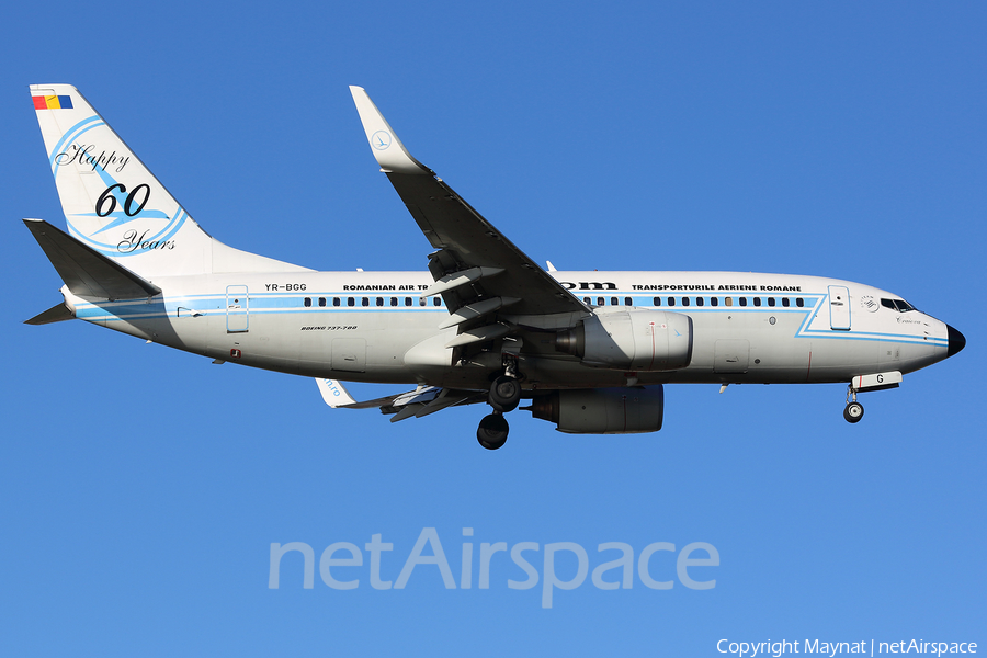 TAROM Boeing 737-78J (YR-BGG) | Photo 149924