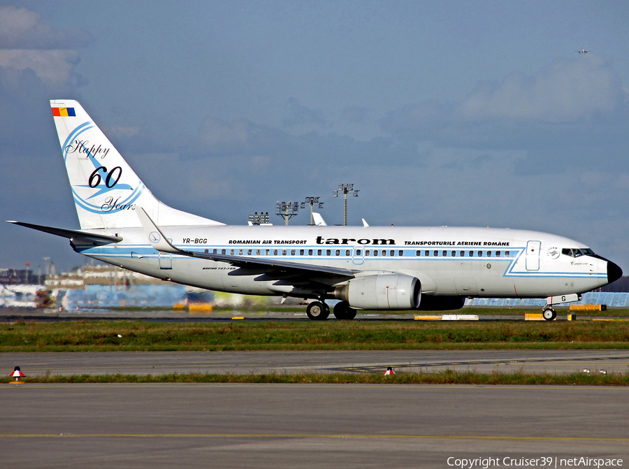 TAROM Boeing 737-78J (YR-BGG) | Photo 154628