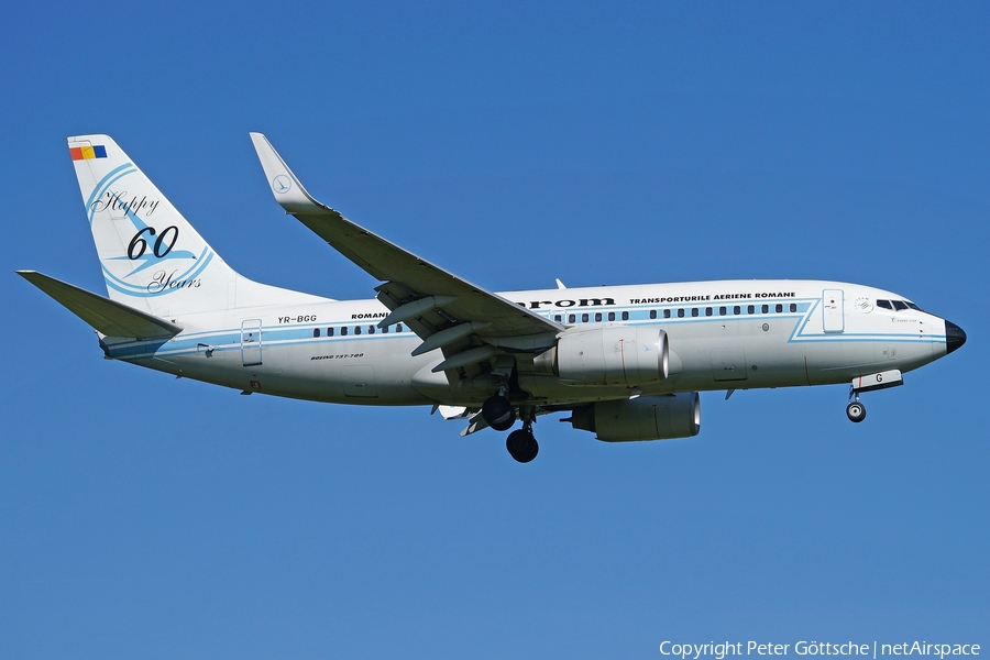 TAROM Boeing 737-78J (YR-BGG) | Photo 108182