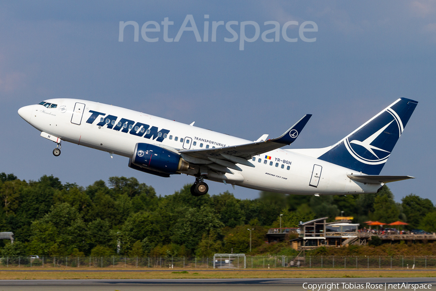 TAROM Boeing 737-78J (YR-BGH) | Photo 258480