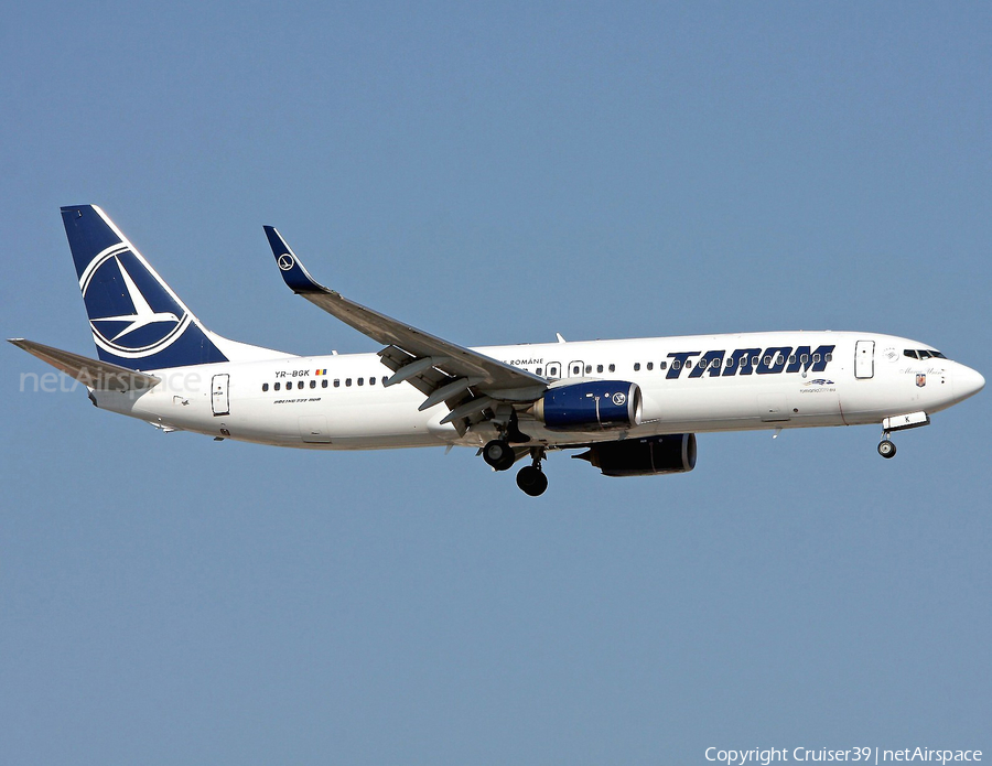 TAROM Boeing 737-82R (YR-BGK) | Photo 365100