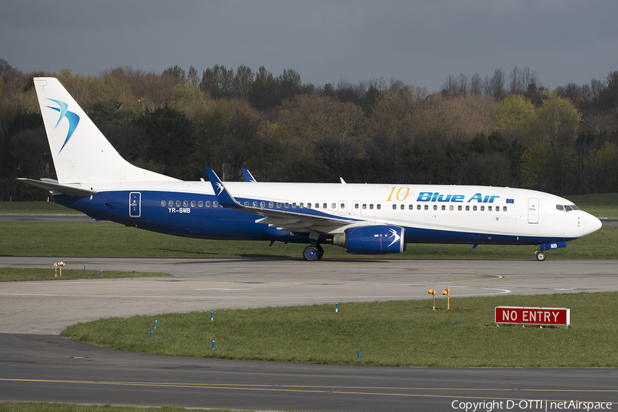 Blue Air Boeing 737-85R (YR-BMB) | Photo 546545