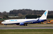 Blue Air Boeing 737-85R (YR-BMB) at  London - Luton, United Kingdom