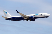 Blue Air Boeing 737-85R (YR-BMB) at  Tenerife Sur - Reina Sofia, Spain