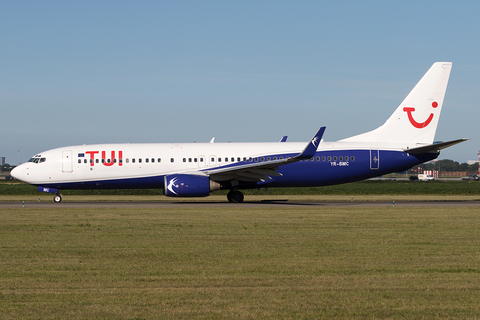 TUI Airlines Netherlands Boeing 737-85F (YR-BMC) at  Amsterdam - Schiphol, Netherlands
