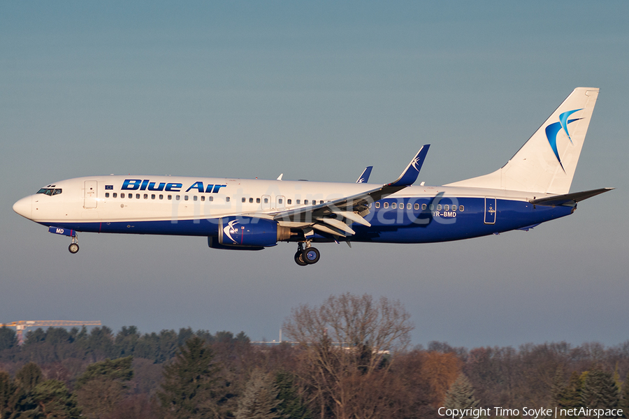 Blue Air Boeing 737-85F (YR-BMD) | Photo 137105