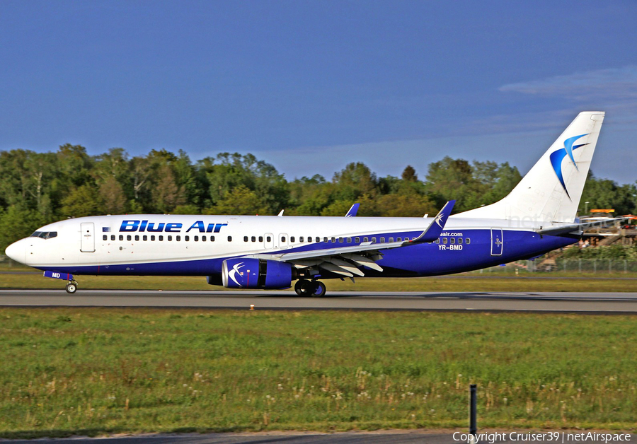 Blue Air Boeing 737-85F (YR-BMD) | Photo 360101